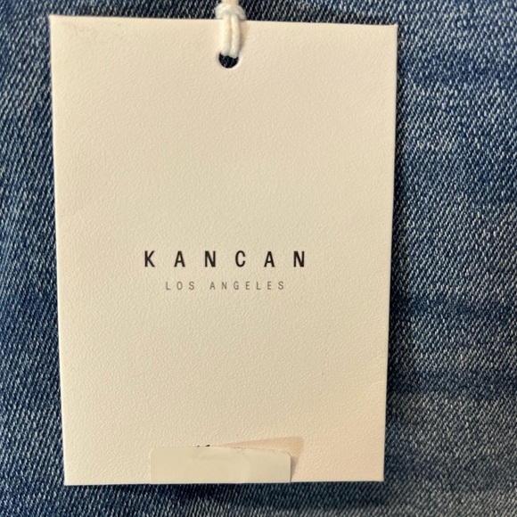NWT KanCan - Women's Sultana High Rise Slim Straight Jean Medium Wash Size 13/30 - Picture 9 of 11
